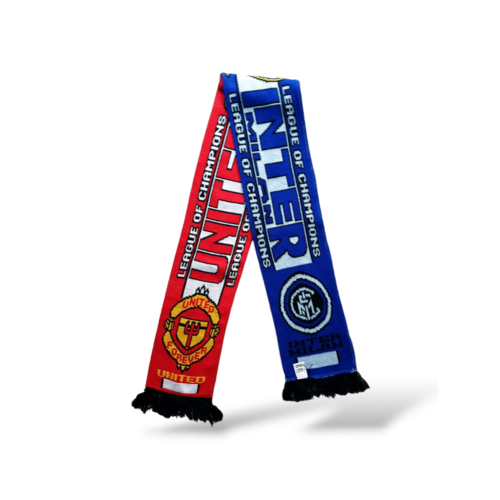 Scarf Voetbalsjaal Manchester United - Inter Milan