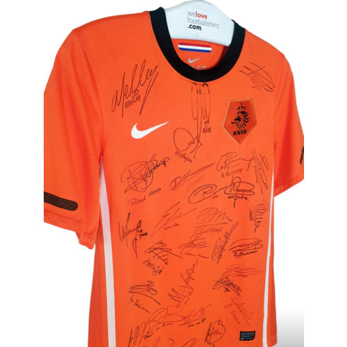 Nike Original Nike signed football shirt Netherlands World Cup 2010