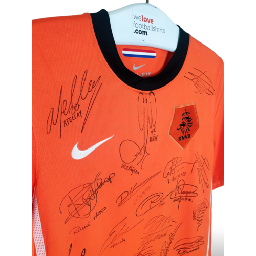 Nike Original Nike signiertes Fußballtrikot Niederlande Weltmeisterschaft 2010