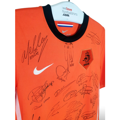 Nike Origineel Nike gesigneerde voetbalshirt Nederland World Cup 2010