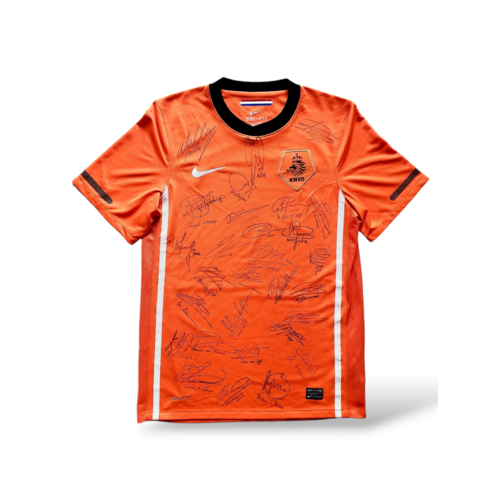 Nike Original Nike signed football shirt Netherlands World Cup 2010