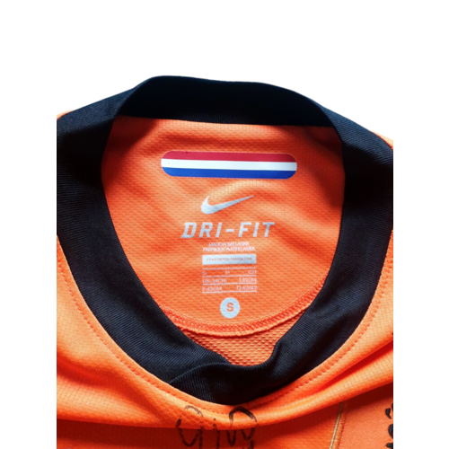 Nike Original Nike signed football shirt Netherlands World Cup 2010