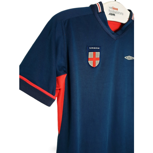 Umbro Original Umbro double sided football shirt England 2002/04