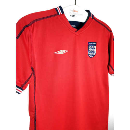 Umbro Origineel Umbro dubbelzijdig voetbalshirt Engeland 2002/04