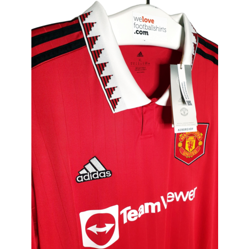 Adidas Origineel Adidas voetbalshirt Manchester United 2022/23