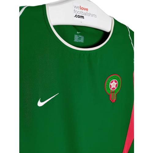 Nike Origineel Nike voetbalshirt Marokko 2002/04