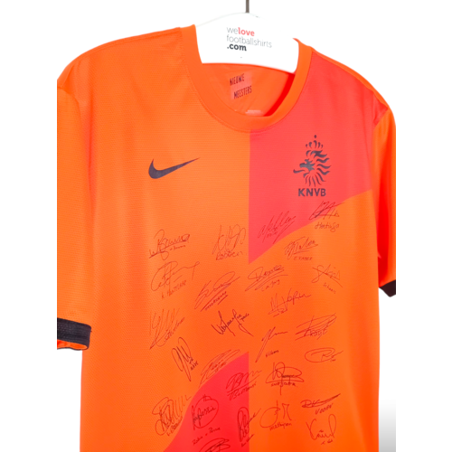 Nike Original Nike signed football shirt Netherlands EURO 2012