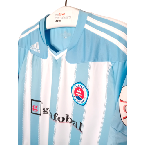 Adidas Origineel Adidas Matchworn voetbalshirt ŠK Slovan Bratislava 2010/11