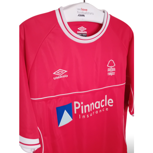 Umbro Origineel Umbro voetbalshirt Nottingham Forest 2001/02