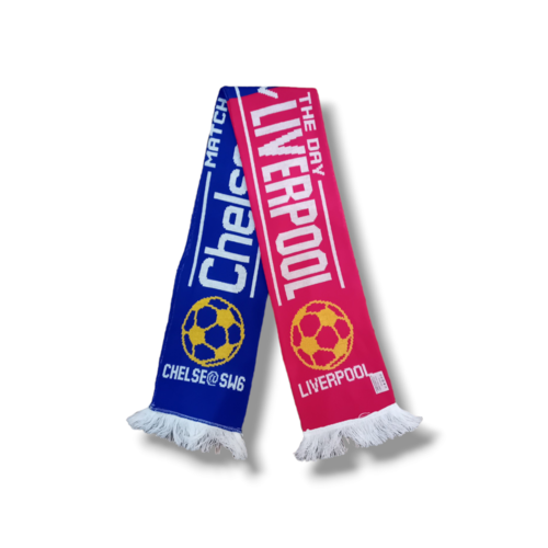 Scarf Originele Voetbalsjaal Chelsea - Liverpool