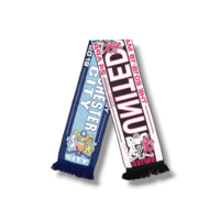 Football Scarf Manchester United - Manchester City