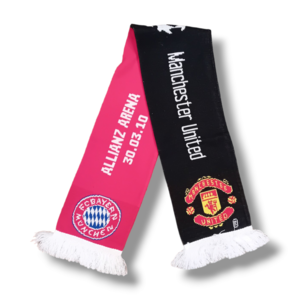 Scarf Football Scarf Bayern Munich - Manchester United