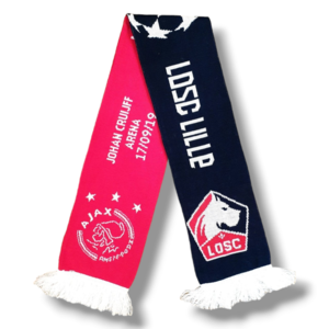 Scarf Football Scarf AFC Ajax - LOSC Lille