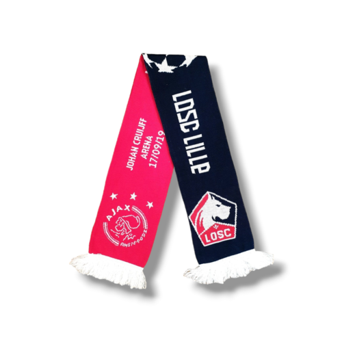 Scarf Originaler Fußballschal AFC Ajax - LOSC Lille