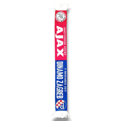 Scarf Originaler Fußballschal AFC Ajax - Dinamo Zagreb