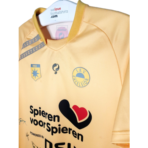 Quick 1905 Origineel Quick gesigneerde voetbalshirt Excelsior Rotterdam 2018/19