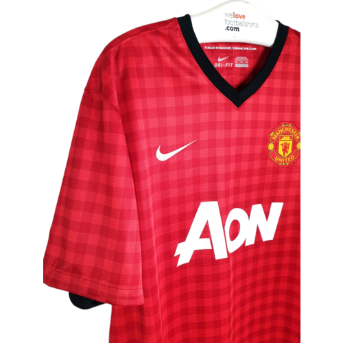 Nike Original Retro-Vintage-Fußballtrikot Manchester United 2012/13