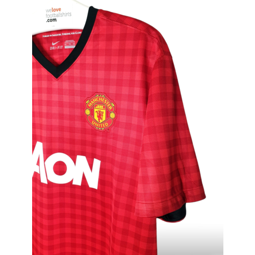 Nike Origineel retro vintage voetbalshirt Manchester United 2012/13