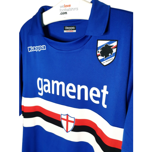 Kappa Origineel retro vintage voetbalshirt Sampdoria 2011/12