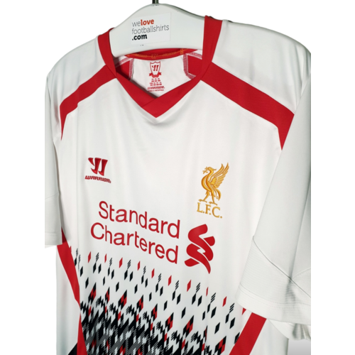 Warrior Sports Origineel retro vintage voetbalshirt Liverpool 2013/14