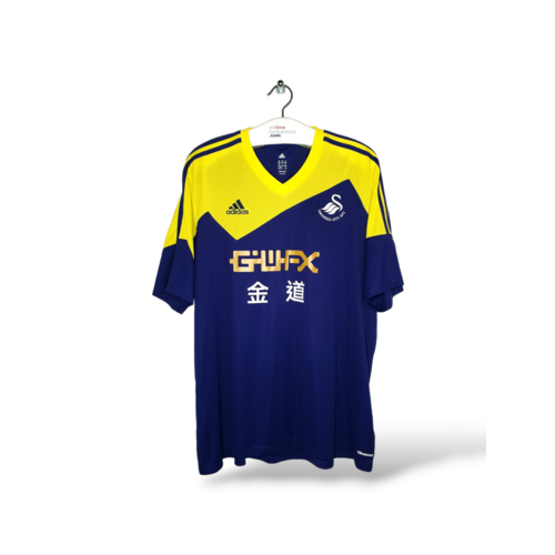 Adidas Origineel retro vintage voetbalshirt Swansea City 2013/14