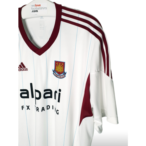 Adidas Original Retro-Vintage-Fußballtrikot West Ham United 2013/14