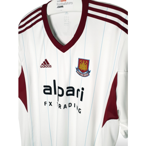 Adidas Origineel retro vintage voetbalshirt West Ham United 2013/14