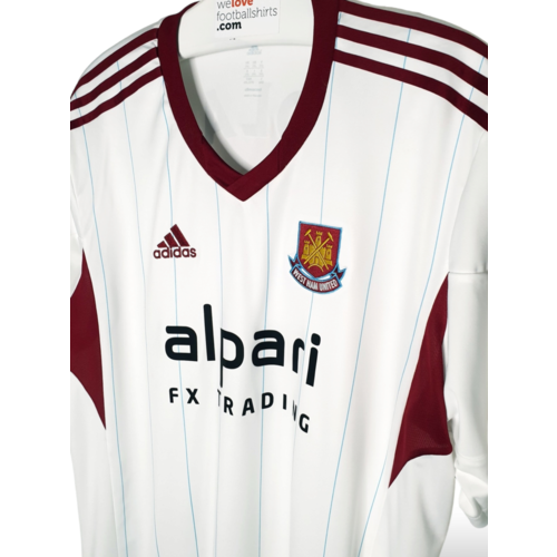 Adidas Original Retro-Vintage-Fußballtrikot West Ham United 2013/14