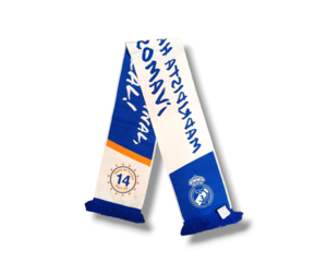 Écharpe De Football Real Madrid - Authentique, Pour Supporter