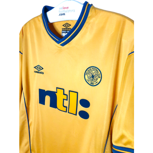 Umbro Origineel retro vintage voetbalshirt Celtic 2000/01