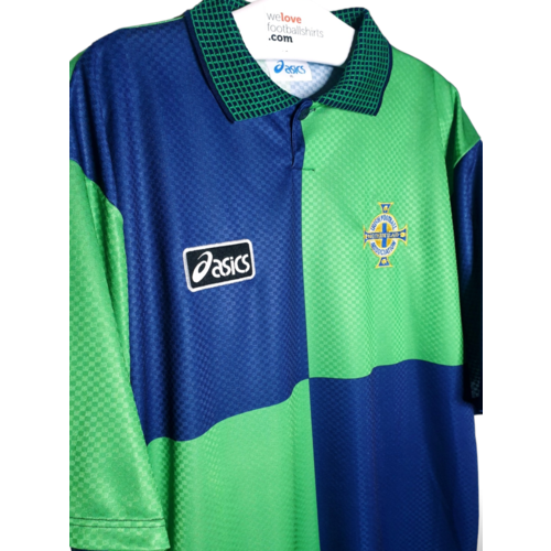 Asics Original Retro-Vintage-Fußballtrikot Nordirland 1996/98