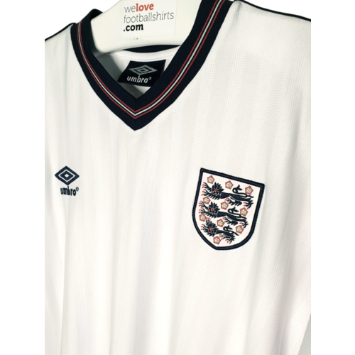 Umbro Original Retro-Vintage-Fußballtrikot England World Cup 1986