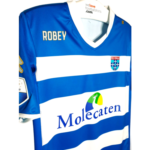 Robey Original Robey Matchworn football shirt PEC Zwolle 2015/16