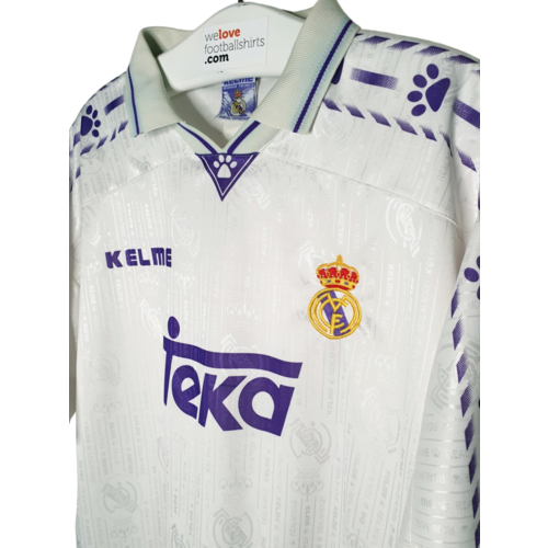 Kelme Original Retro-Vintage-Fußballtrikot Real Madrid CF 1996/97