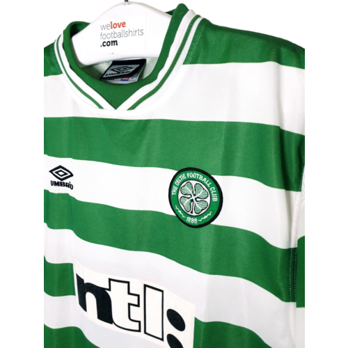 Umbro Original Retro-Vintage-Fußballtrikot Celtic F.C. 1999/01