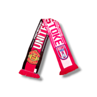 Football Scarf Manchester United - Stoke City