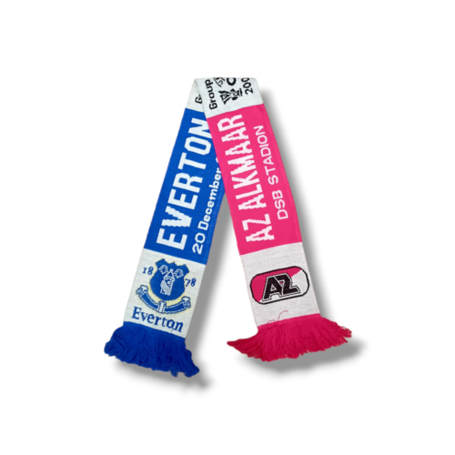 Scarf Football Scarf AZ Alkmaar-Everton