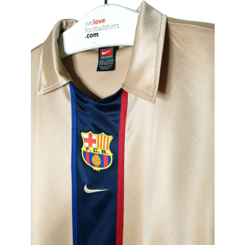 Nike Origineel retro vintage voetbalshirt FC Barcelona 2001/02