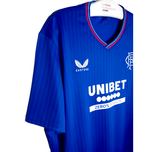 Castore Original retro vintage football shirt Rangers FC 2023/24