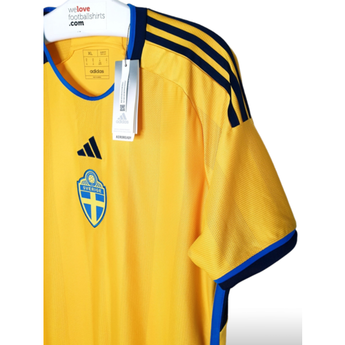 Adidas Original retro vintage football shirt Sweden 2022/23