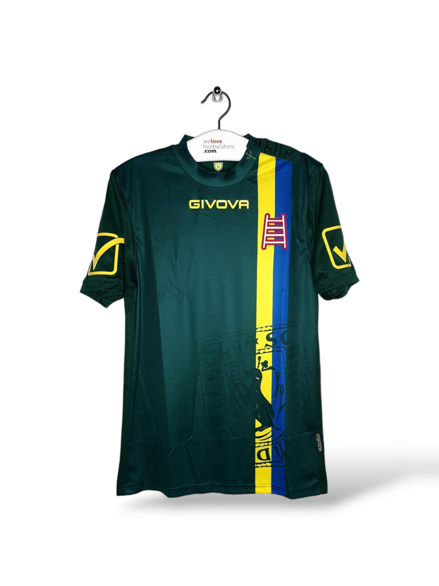 Retro vintage football shirt Chievo Verona 2017/18, image size:1499x2000