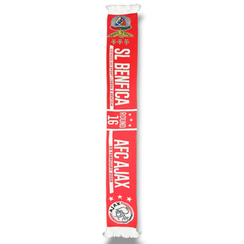 Scarf Original Football Scarf AFC Ajax - SL Benfica