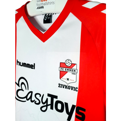 Hummel Original Von Hummel signiertes Fußballtrikot FC Emmen 2022/23