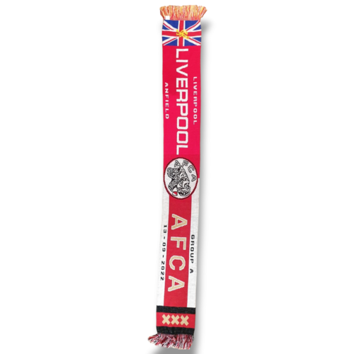 Scarf Original Football Scarf AFC Ajax - Liverpool