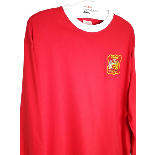 Fanwear Original Retro-Vintage-Fußballtrikot Manchester United Wembley 1963