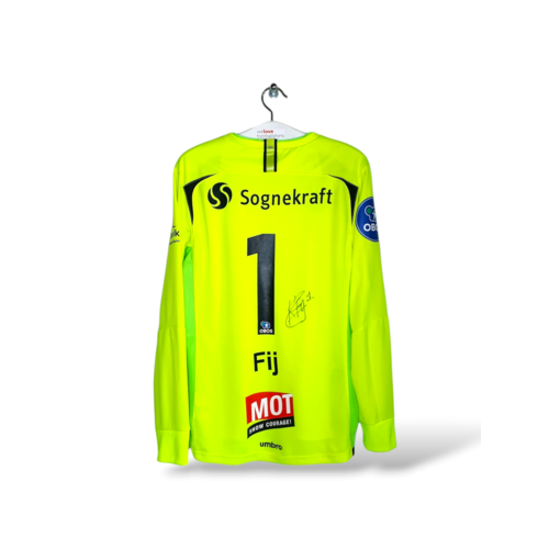 Umbro Original Umbro signed Matchworn goalkeeper shirt Sogndal Fotball 2021/22