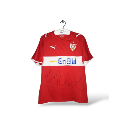 Puma Original signiertes Retro-Vintage-Fußballtrikot des VfB Stuttgart 2009/10