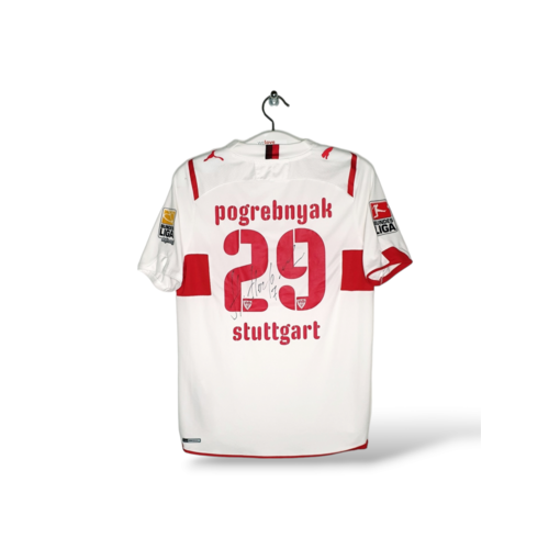 Puma Original signiertes Retro-Vintage-Fußballtrikot des VfB Stuttgart 2009/10