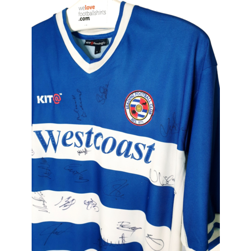 KIT@ Original Retro-Vintage-Fußballtrikot Reading F.C. 2001/02