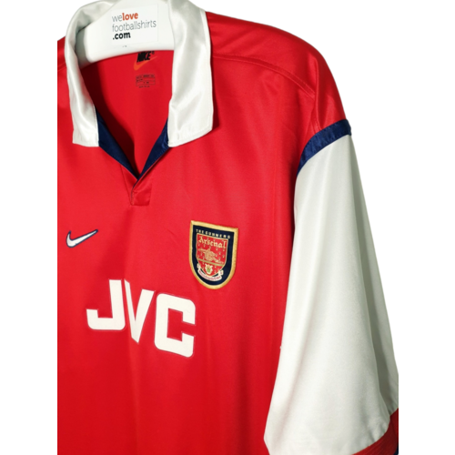 Nike Original Retro-Vintage-Fußballtrikot Arsenal 1998/99